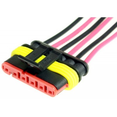 Колодка соединительная 6 конт. 1,5 мм герметичная (мама) TM Nord YADA