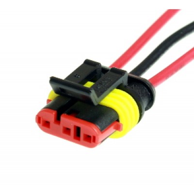 Колодка соединительная 3х конт. 1,5 мм герметичная (мама) TM Nord YADA