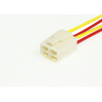 Колодка соединительная   4х конт. 6,3 мм (мама) с проводами TM Nord YADA