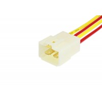 Колодка соединительная   4х конт. 6,3 мм (папа) с проводами TM Nord YADA