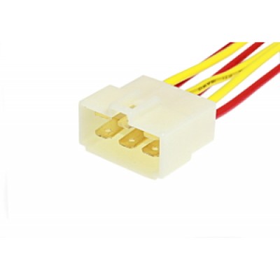 Колодка соединительная   6 конт. 6,3 мм (папа) с проводами TM Nord YADA