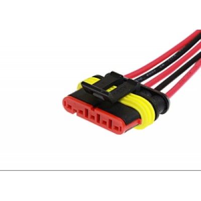 Колодка соединительная 5 конт. 1,5 мм герметичная (мама) TM Nord YADA