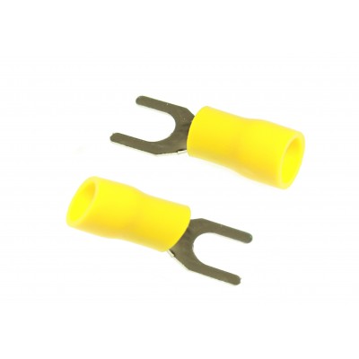Клемма вилочная изолированная 5.3мм  4-6кв.мм (желтая) (НВи 6-5,3) TM Nord YADA