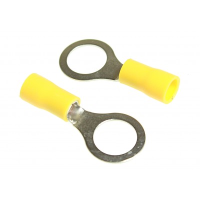 Клемма кольцевая изолированная 10.5мм 4-6кв.мм (желтая) (НКи 6.0-10/ НКи5,5-10)TM Nord YADA