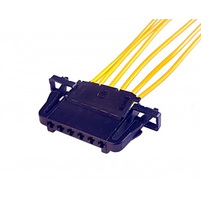 Разъем педали акселератора Golf Audi Skoda Fabia с пров. 3B0 972 706 TM Nord YADA