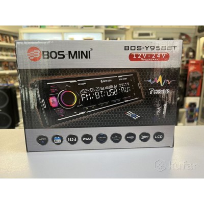Магнитола BOS-MINI Bos-Y958BT 12V-24V