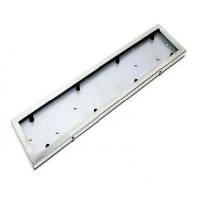 Рамка номерная автомобильная (железная) Хром