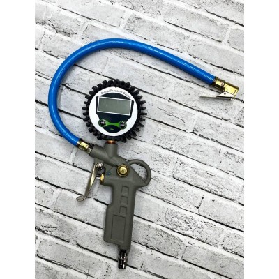 Пистолет с электронным манометром для подкачки шин