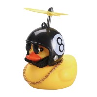 Сувенир "Утка в шлеме" на панель приборов