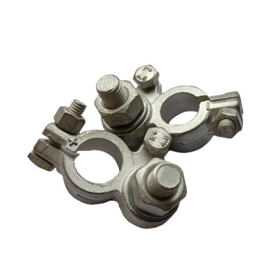 Клеммы АКБ латунные луженые (к-т 2 шт.), болт М10