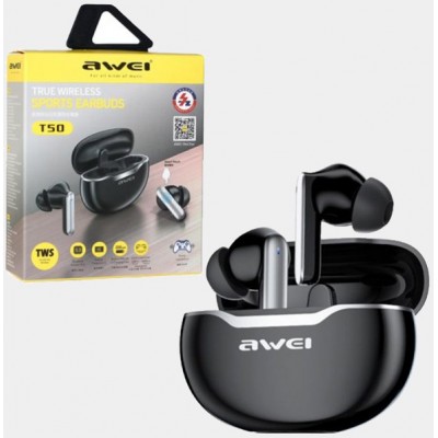 Наушники TWS AWEI T50 Black