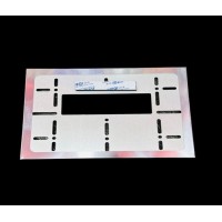 Рамка для номера авто квадратный хромированные