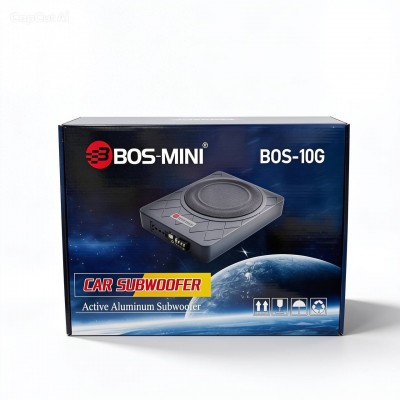 Сабвуфер активный BOS-MINI BOS-10G 10" (Под сиденье)