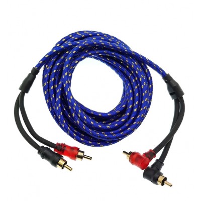 Кабель акустический 2RCA, 5м.