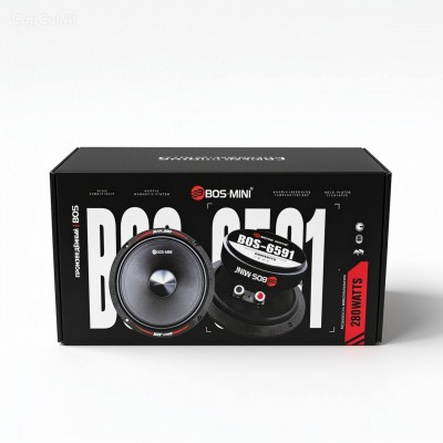 Динамики автомобильные BOS-MINI BOS-6591 16см.