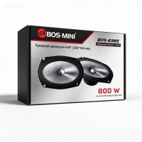 Динамики автомобильные BOS-MINI BOS-6985 6х9 Овальные