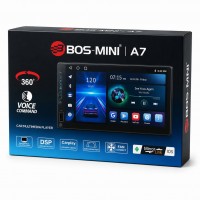 Автомагнитола Android BOS-MINI A7 7 дюймов 4+64 8CPU, DSP с активным охлаждением