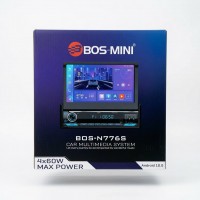 Автомагнитола Android BOS-MINI N776S (1DIN) 7 дюймов 4+64 4CPU, с выдвижным экраном, с активным охлаждением