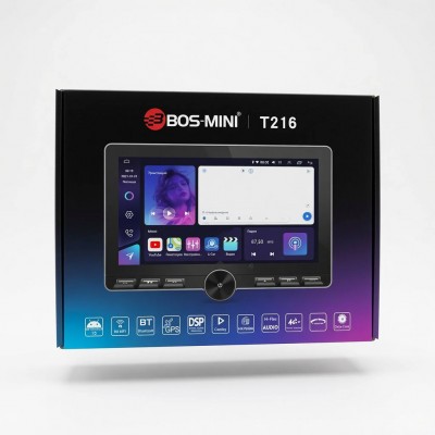 Автомагнитола Android BOS-MINI T216 11.5 дюймов 4+64 8CPU,DSP с активным охлаждением