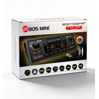 Автомагнитола BOS-MINI BOS-Y1568MBT (retro style)