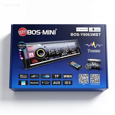 Автомагнитола BOS-MINI BOS-Y8063MBT