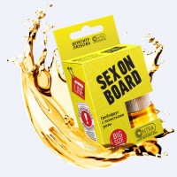 Ароматизатор подвесной Contra Aroma на зеркало бут 8 мл. "SEX ON BOARD" (Утонченный аромат розы с цитрусовыми нотами)
