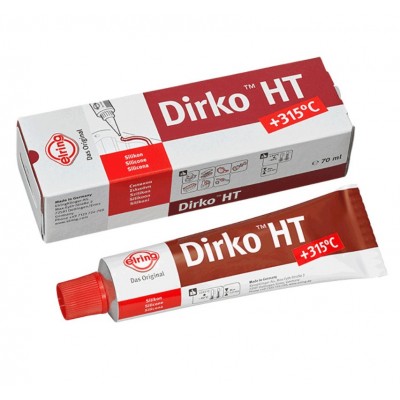 Герметик ELRING Dirko красный 70 мл (от -60С до +300С)