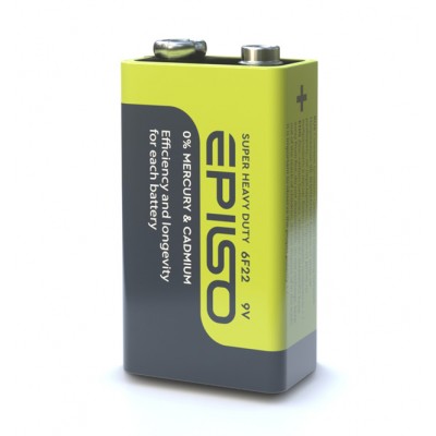 Батарейка Epilso 6F22 9V КРОНА