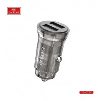 Блок питание USB (авто) Earldom ES-CC24 3.4A, 2USB выхода, прозрачный корпус Блок питание USB (авто) Earldom ES-CC24 3.4A, 2USB выхода, прозрачный корпус