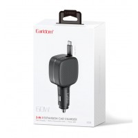 Блок питание USB (авто) Earldom ES-CC53 (60W), 1USB-C выход+ кабель автосмотка для Type C Блок питание USB (авто) Earldom ES-CC53 (60W), 1USB-C выход+ кабель автосмотка для Type C