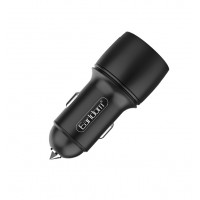 Блок питание USB (авто) Earldom ES-CC7M (36W) с кабелем для micro, 2USB выхода, черный Блок питание USB (авто) Earldom ES-CC7M (36W) с кабелем для micro, 2USB выхода, черный