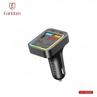 ФМ модулятор (2USB выхода + USB-C, Bluetooth) Earldom ET-M108,3.1A, с подсветкой ФМ модулятор (2USB выхода + USB-C, Bluetooth) Earldom ET-M108,3.1A, с подсветкой