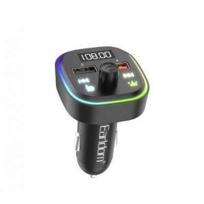 ФМ модулятор (2USB выхода, Bluetooth) Earldom ET-M85, 3.1A,с подсветкой ФМ модулятор (2USB выхода, Bluetooth) Earldom ET-M85, 3.1A,с подсветкой