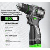 Дрель-шуруповерт аккумуляторный TENYN EX18