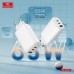 Блок питание USB (сеть) Earldom ES-EU26 65W , 1USB выход/ 2 Type C выхода, белый