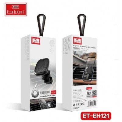 Держатель автомобильный магнитный Earldom на решетку воздуховода, черный