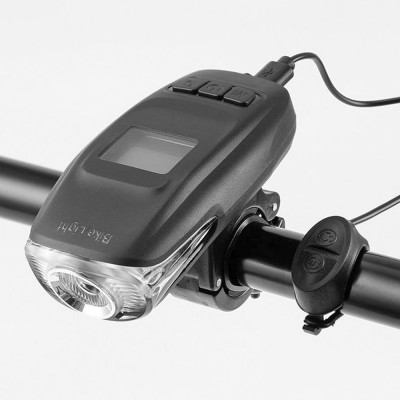 Велосипедный фонарь-компьютер BZ-1990