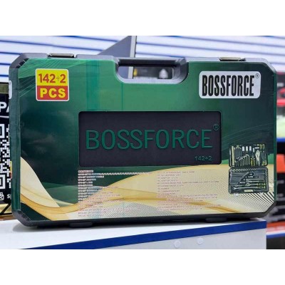 Профессиональный набор головок BOSSFORCE 142+2pcs