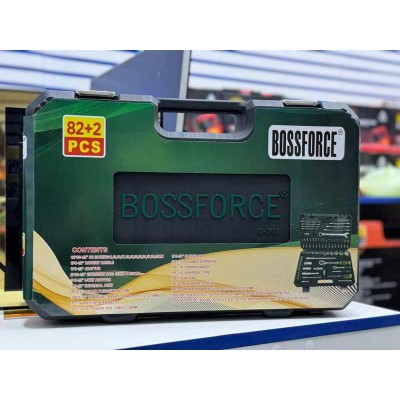 Профессиональный набор головок BOSSFORCE 82+2pcs