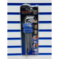 Набор имбусовых ключей (шестигранные)  BOSSFORCE (12шт)