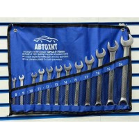 Набор рожково-накидных ключей 8x24mm 12PCS