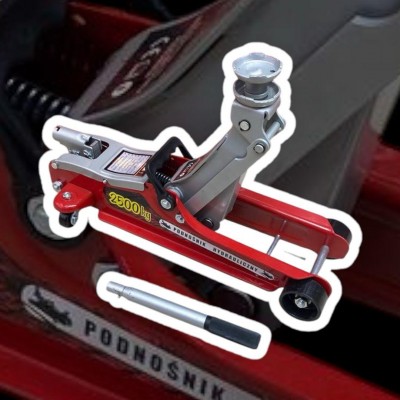 Домкрат подкатной 2.5 тонн  низкий