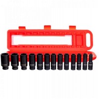 Набор ударных торцевых головок для пнев.гайковерта 13PCS RV19