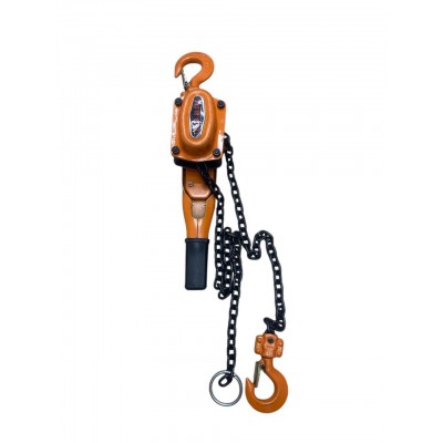Таль подвесная рычажная (оранжевая) 1,5м 3 тонны