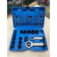 Набор головок экстракторов для поврежденных болтов с гайколомами 28pcs