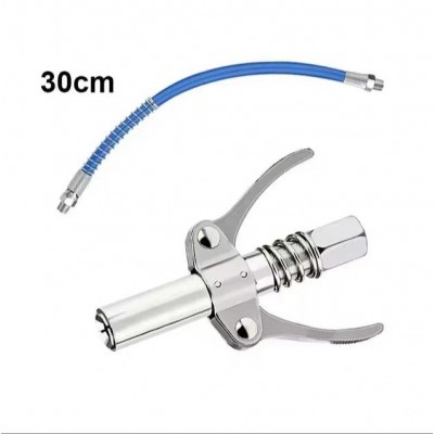 Плунжерная насадка "бабочка" на смазочный шприц (со шлангом) RV-221