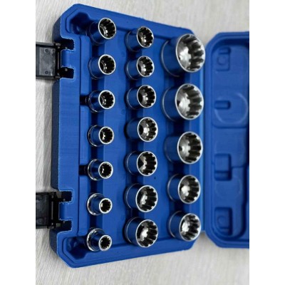 Набор многогранные торцевых головок E19PCS RAV-47