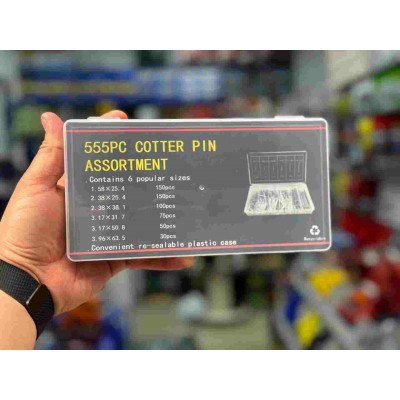 Набор стопорных шплинтов (шпилек) 555pcs (58:27)