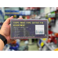 Набор стопорных шплинтов (шпилек) 150pcs R-образный (58:29)