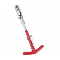 Ключ свечной с карданом 16mm (Красный) А58:4
